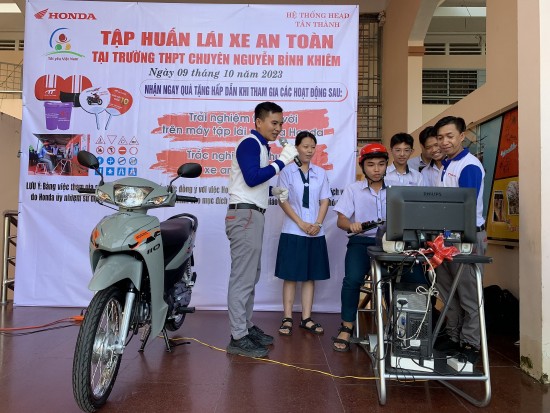 Hơn 440 nghìn người được Honda Việt Nam đào tạo an toàn giao thông