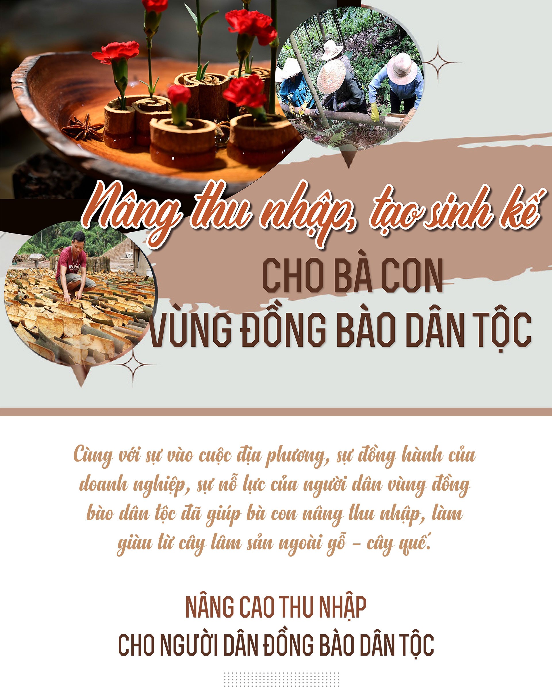 Nâng thu nhập, tạo sinh kế cho bà con vùng đồng bào dân tộc