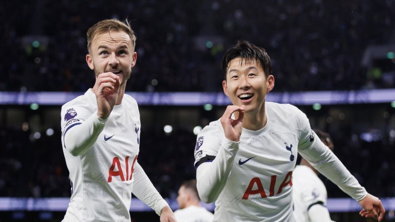 Kết quả bóng đá giữa Tottenham và Fulham. Ảnh Eurosport