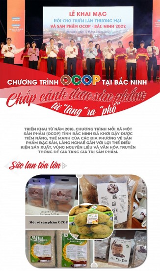 longform chuong trinh ocop tai bac ninh chap canh dua san pham tu lang ra pho