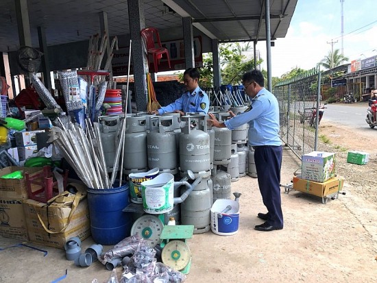 Tiền Giang: Xử phạt hàng loạt cơ sở vi phạm trong kinh doanh LPG