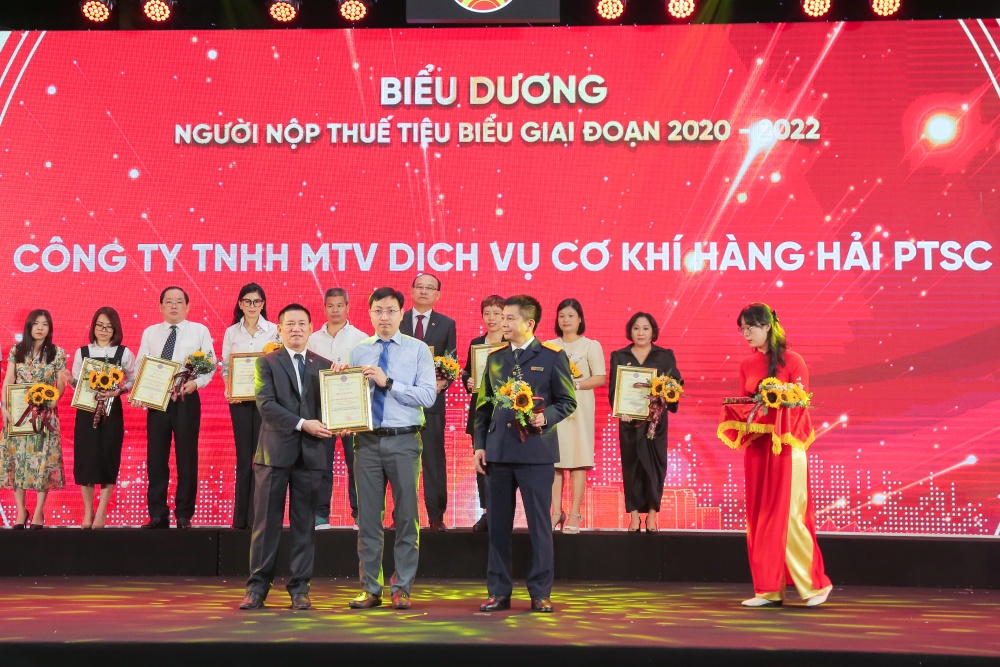 Petrovietnam được vinh danh đơn vị nộp thuế tiêu biểu giai đoạn 2020 - 2022