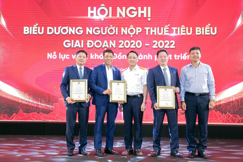 Petrovietnam được vinh danh đơn vị nộp thuế tiêu biểu giai đoạn 2020 - 2022