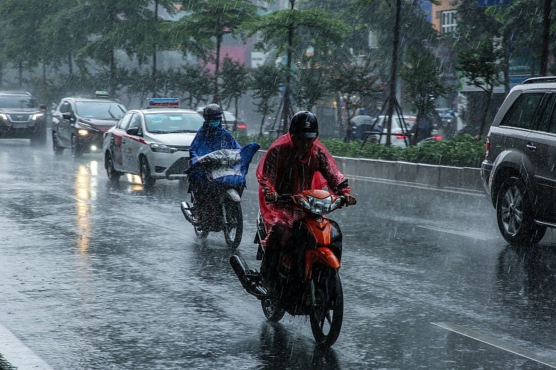 Bắc Bộ mưa dông rải rác. Ảnh minh họa