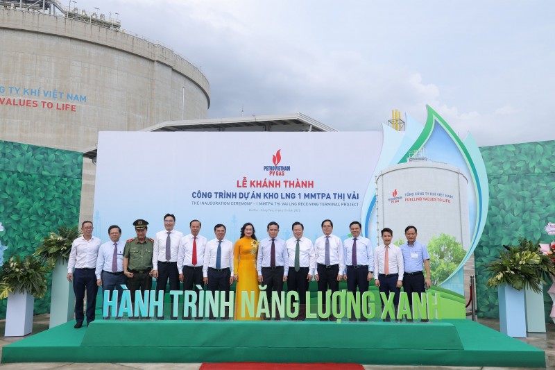 Khánh thành Kho LNG đầu tiên tại Việt Nam