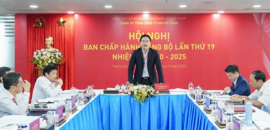 Hội nghị Ban Chấp hành Đảng bộ PV GAS mở rộng lần thứ 19, nhiệm kỳ 2020-2025