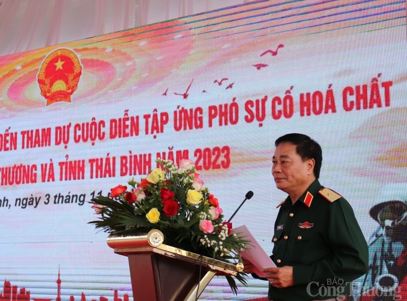 Bộ Công Thương diễn tập ứng phó sự cố hóa chất năm 2023