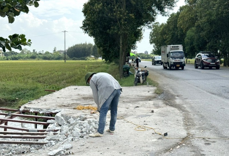 Sau phản ánh của Báo Công Thương, Hải Dương dỡ 'chốt tuần tra' gây mất an toàn giao thông