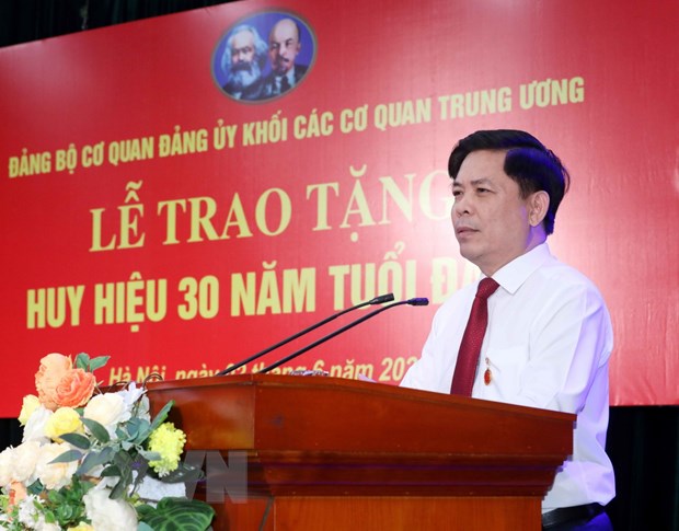 Dang bo Khoi cac Co quan TW day manh toan dien cong tac xay dung Dang hinh anh 1