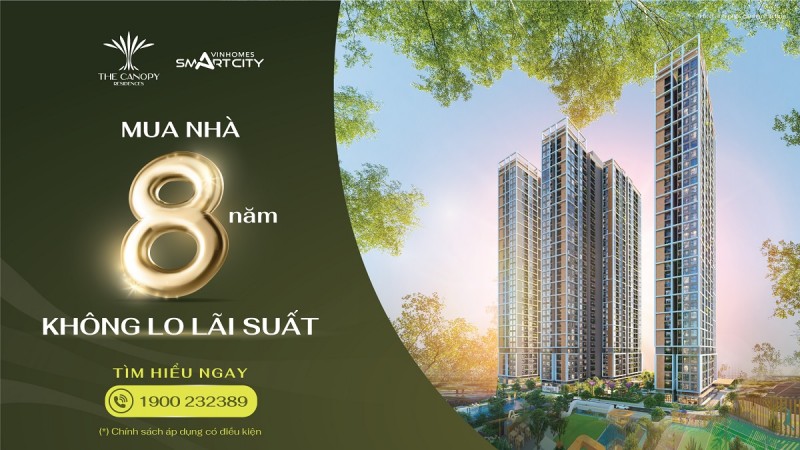 Lợi thế vượt trội của The Canopy Residences tại thị trường căn hộ phía Tây Hà Nội