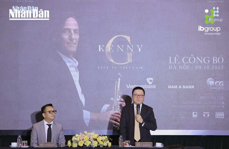 Vietcombank đồng hành cùng sự kiện âm nhạc "Kenny G Live in Vietnam" để lan tỏa giá trị nhân văn