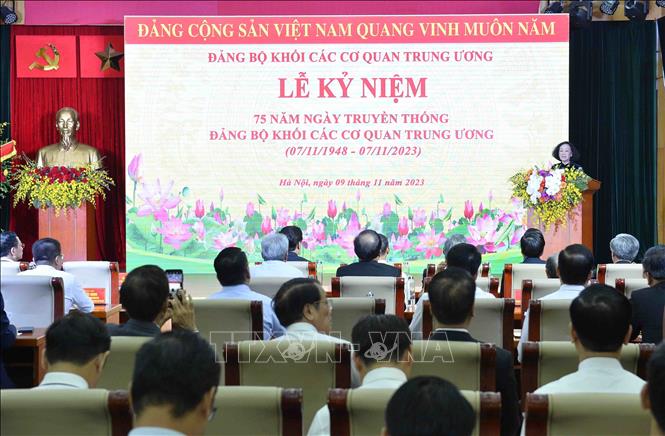 Xây dựng Đảng bộ Khối các cơ quan Trung ương trong sạch, vững mạnh và mẫu mực - Ảnh 2.