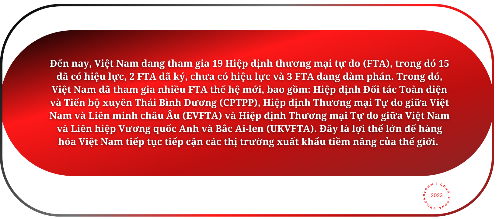 Longform | Cổng thông tin FTAP: Công cụ tra cứu các cam kết FTA thông minh, tiên tiến