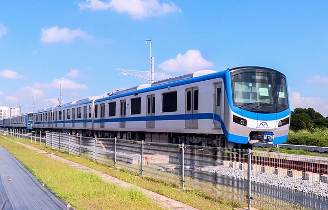 Dự kiến tháng 7/2024 sẽ đưa Metro số 1 vào vận hành thương mại