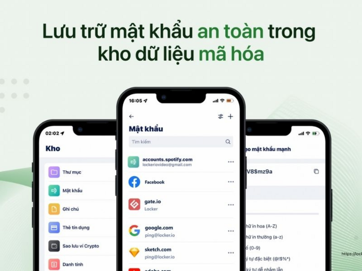 Locker là một trong những giải pháp phát hiện mật khẩu bị lộ hữu hiệu.