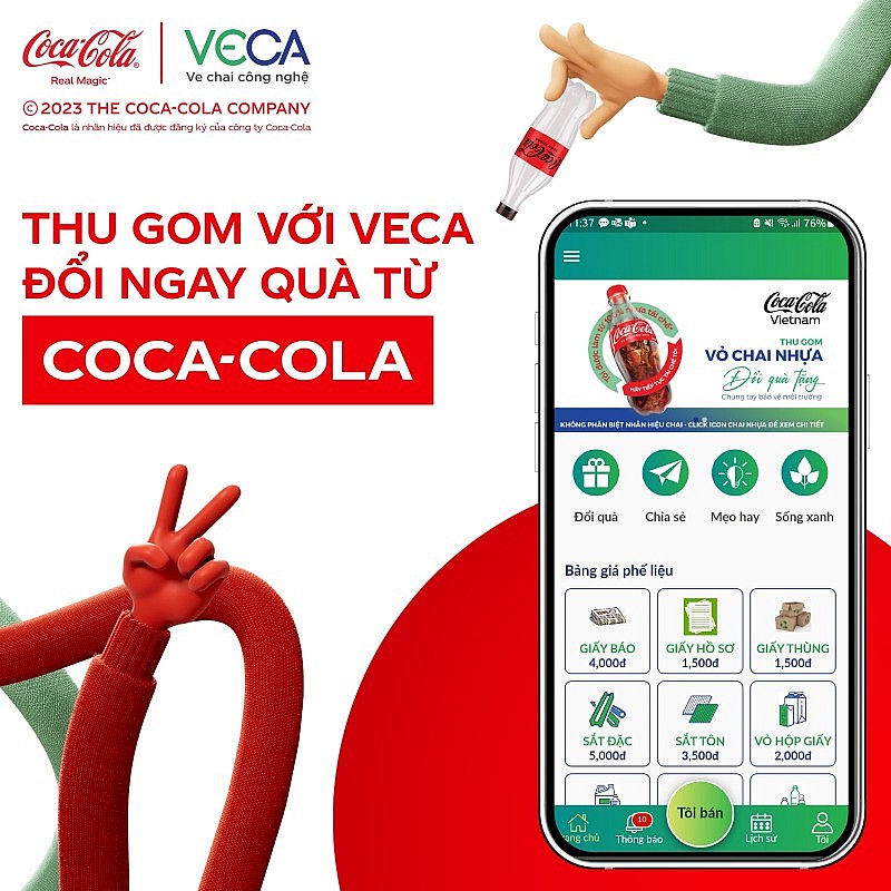 Coca-Cola triển khai chương trình 