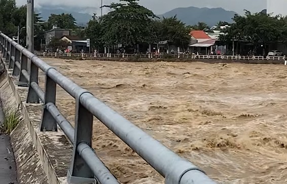 Khánh Hòa: Cảnh báo ngập lụt hạ lưu sông Cái Nha Trang