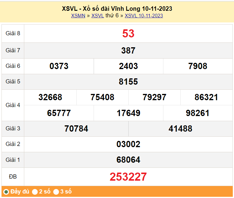 XSVL 24/11, Xem kết quả xổ số Vĩnh Long hôm nay 24/11/2023, xổ số Vĩnh Long ngày 24 tháng 11