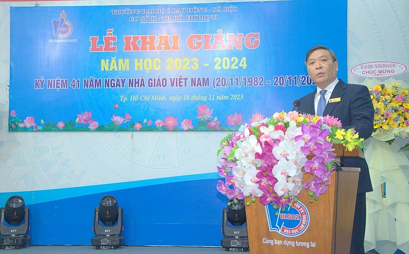 Trường Đại học Lao động - Xã hội (CSII) khai giảng năm học 2023-2024