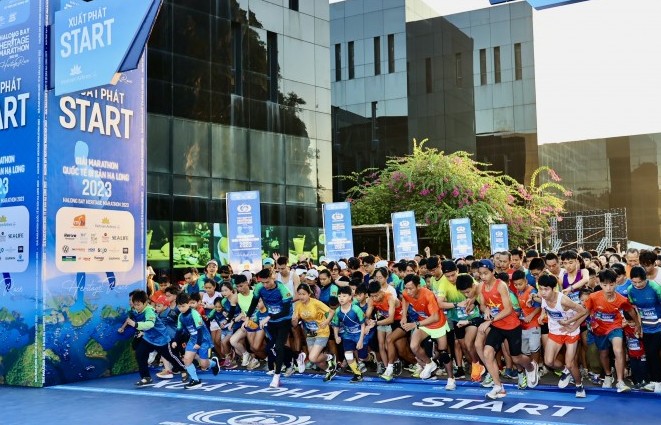 Quảng Ninh: Gần 1000 vận động viên quốc tế tham gia giải Marathon Quốc tế Di sản Hạ Long 2023