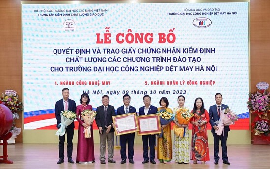 Trường Đại học công nghiệp Dệt may Hà Nội: Cung cấp nguồn nhân lực chất lượng cao