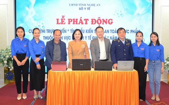 nghe an phat dong cuoc thi truc tuyen tim hieu kien thuc an toan thuc pham