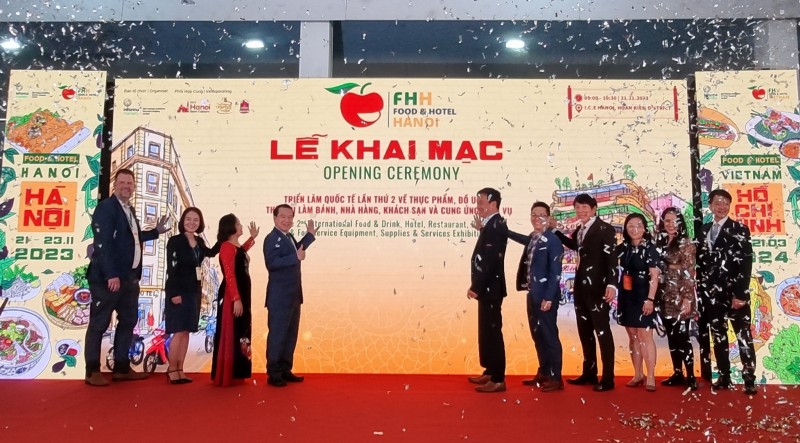 Khai mạc triển lãm quốc tế Food & Hotel Hanoi 2023