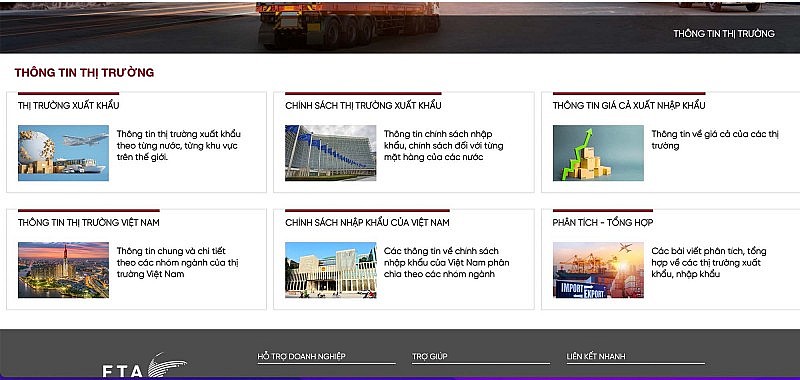 Cổng FTAP: Kênh thông tin về thị trường xuất nhập khẩu cho doanh nghiệp