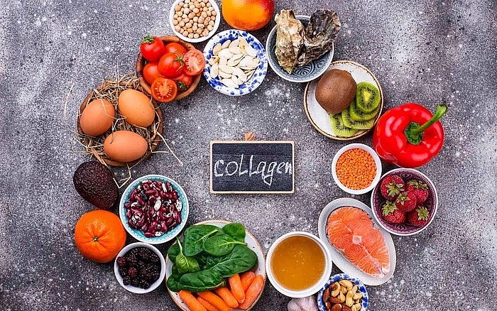 Collagen chiếm giữ nhiều vai trò quan trọng đối với sức khỏe và đặc biệt là sắc đẹp của làn da. Ảnh minh họa