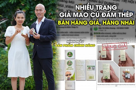 Nhiều trang giả mạo Cú Đấm Thép TV để bán hàng giả, hàng nhái