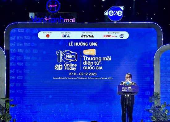 Doanh nghiệp hưởng ứng Ngày mua sắm trực tuyến - Online Friday năm 2023