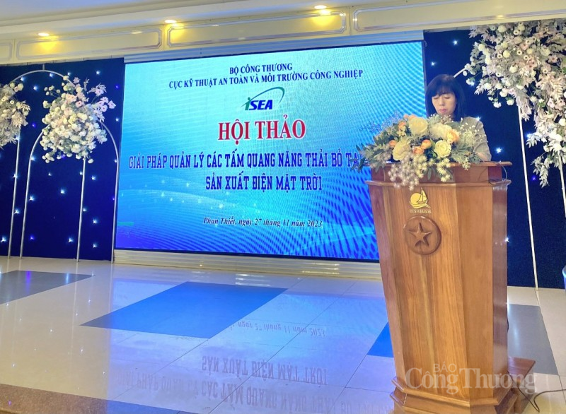 Hoàn thiện giải pháp quản lý các tấm quang năng điện mặt trời thải bỏ