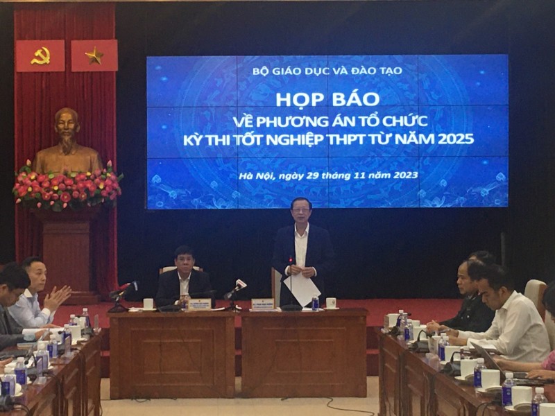 Nóng: Bộ GD và ĐT “chốt” phương án thi tốt nghiệp THPT 4 môn từ năm 2025