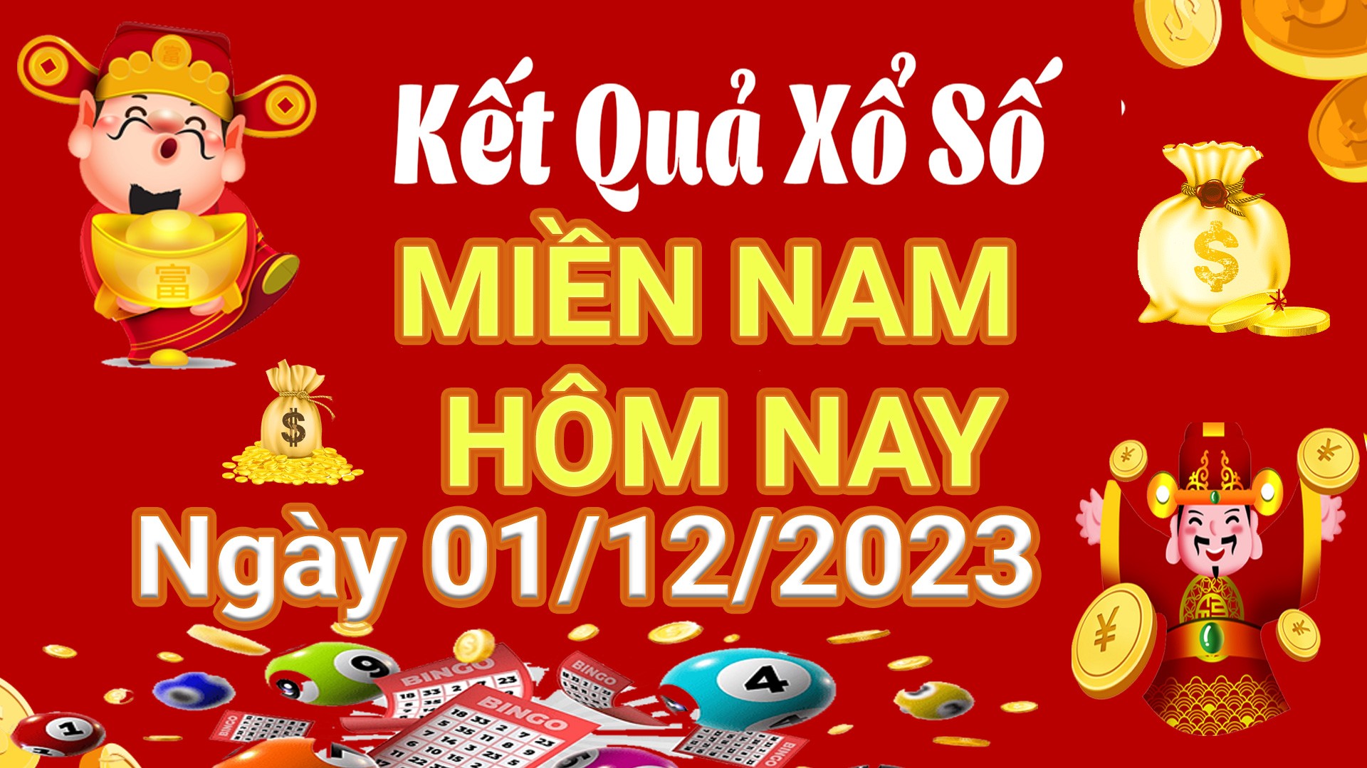 Xổ số miền Nam 01/12, SXMN 01/12, XSMN 01/12, Kết quả Xổ số miền Nam thứ sáu