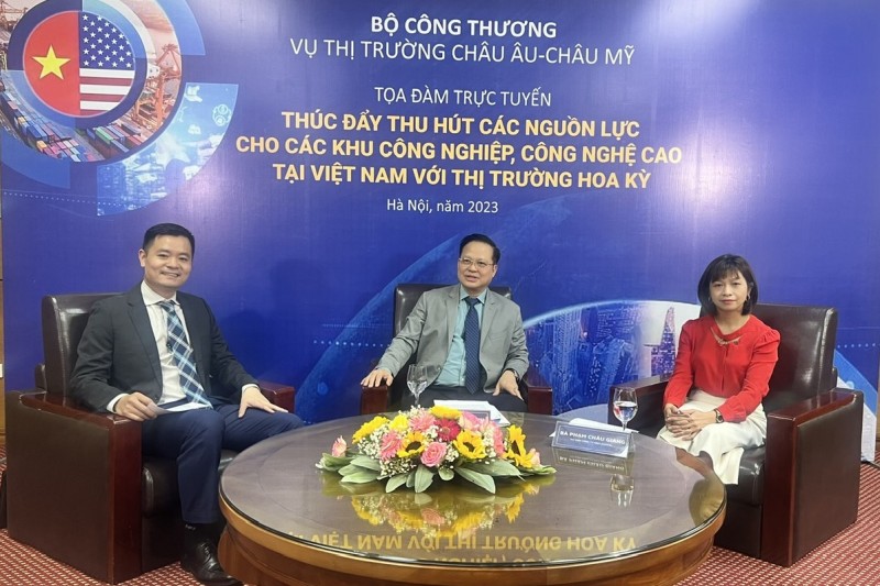 Vụ Thị trường châu Âu – châu Mỹ đã tổ chức Tọa đàm với chủ đề “Thúc đẩy thu hút các nguồn lực cho các khu các khu công nghiệp công nghệ cao với thị trường Hoa Kỳ”.