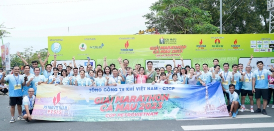 PV GAS đạt thành tích cao tại Giải Marathon Cà Mau 2023 - Cup Petrovietnam