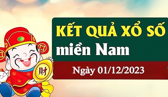 XSMN 1/12, Kết quả xổ số miền Nam hôm nay 1/12/2023, xổ số miền Nam ngày 1 tháng 12,trực tiếp XSMN 1/12