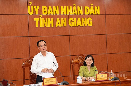 an giang ty le giai ngan von cac chuong trinh muc tieu quoc gia thap hon muc trung binh