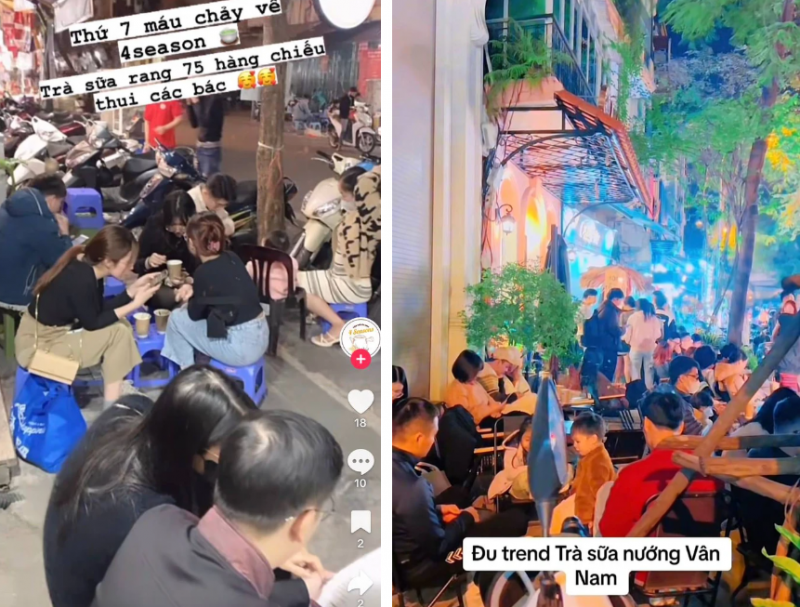 Trà sữa đất nung hot nhất mùa đông Hà Nội, khách xếp hàng cả tiếng để 'đu trend'