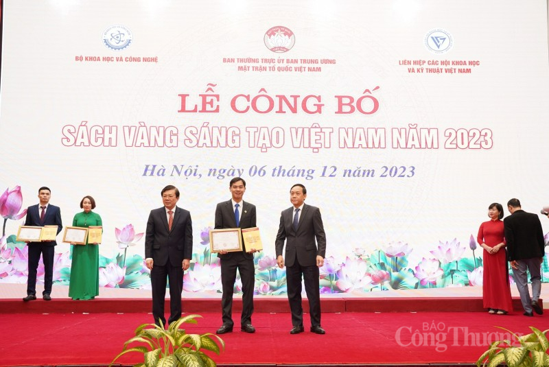 Sách vàng sáng tạo Việt Nam năm 2023: Vinh danh 79 công trình, giải pháp