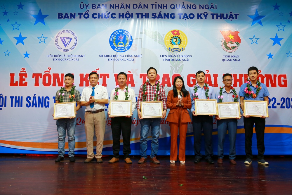 BSR đạt nhiều giải cao tại Hội thi Sáng tạo Kỹ thuật do tỉnh Quảng Ngãi tổ chức