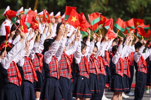 Chùm ảnh: Thủ tướng Phạm Minh Chính chủ trì lễ đón, hội đàm với Thủ tướng Belarus Chùm ảnh: Thủ tướng Phạm Minh Chính chủ trì lễ đón, hội đàm với Thủ tướng Belarus