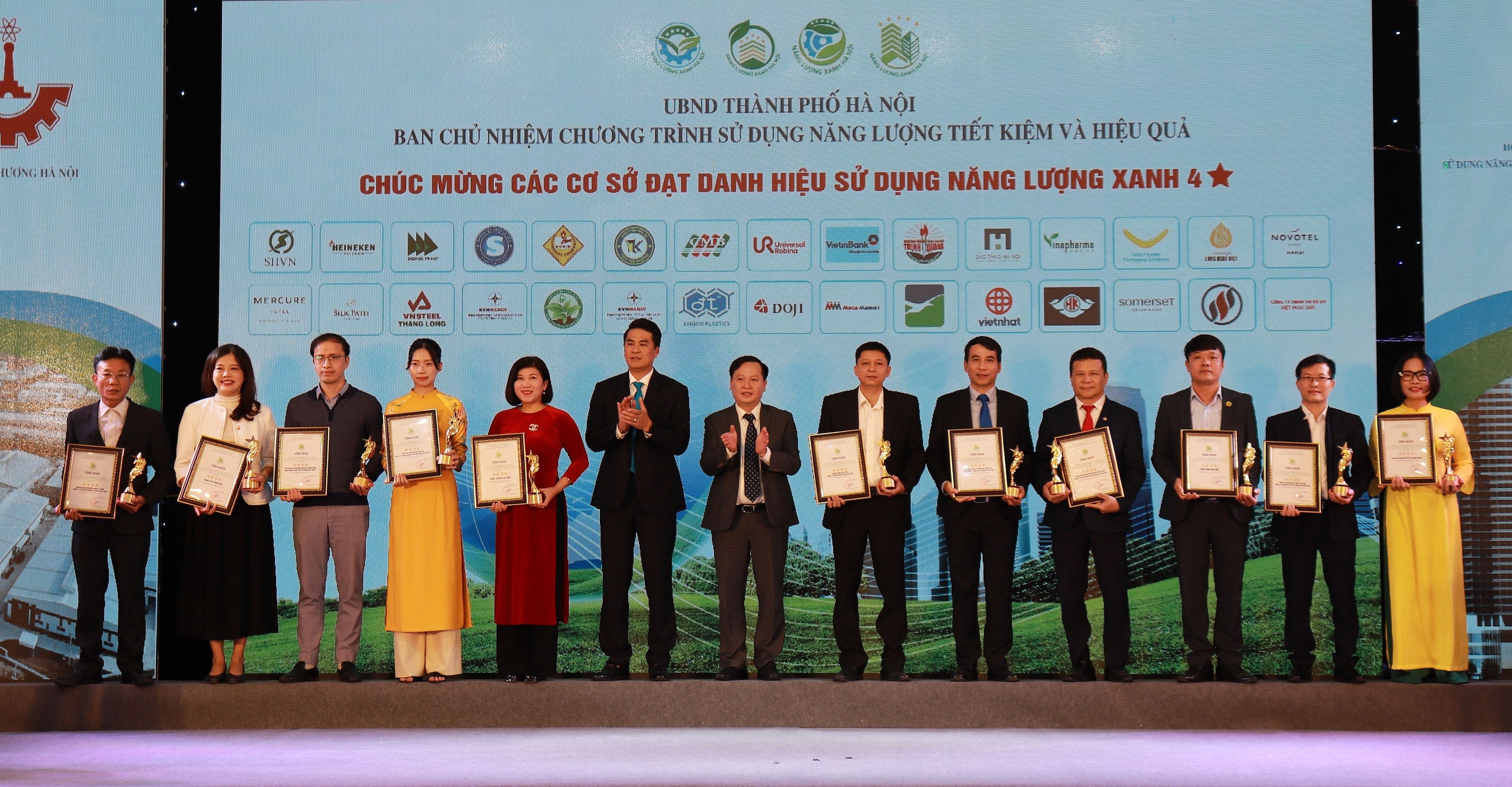 Hà Nội: 66 cở sở, công trình đạt danh hiệu Năng Lượng Xanh năm 2023