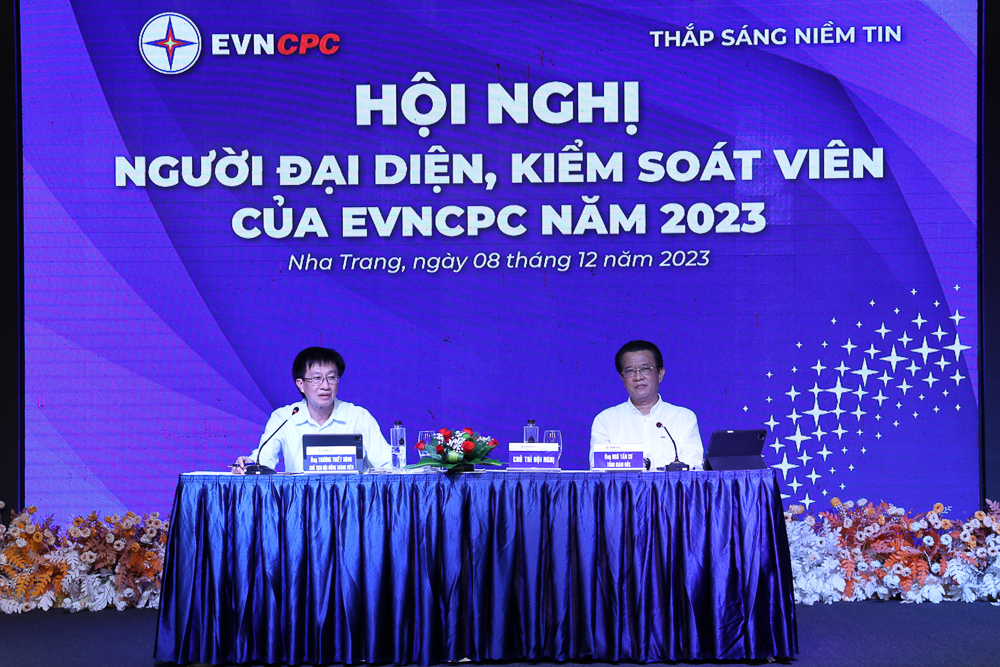 EVNCPC tổ chức Hội nghị người đại diện, kiểm soát viên năm 2023