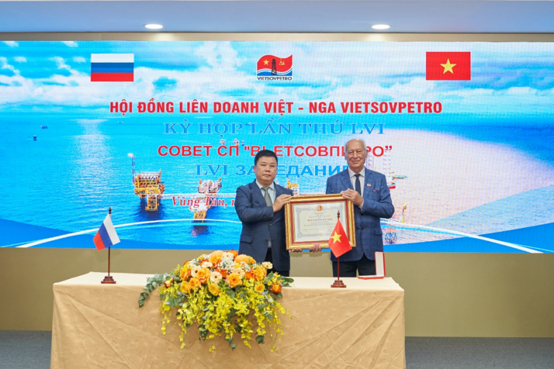 Kỳ họp 56 Hội đồng Liên doanh Việt - Nga Vietsovpetro thành công tốt đẹp