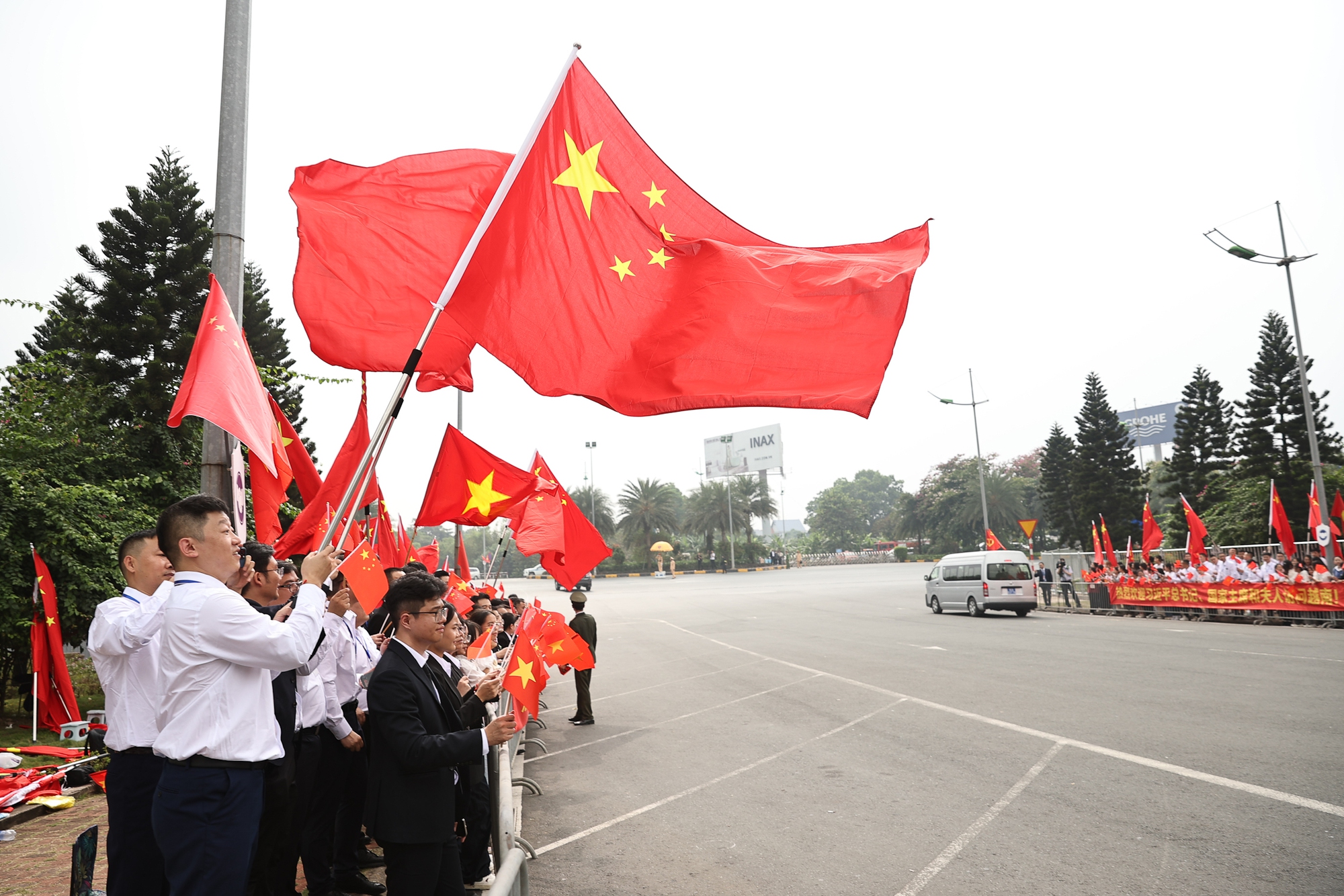 Thủ tướng Phạm Minh Chính đón Tổng Bí thư, Chủ tịch nước Trung Quốc Tập Cận Bình- Ảnh 12.