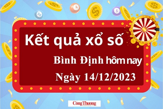 XSBDI 14/12, Xem kết quả xổ số Bình Định hôm nay 14/12/2023, xổ số Bình Định ngày 14 tháng 12