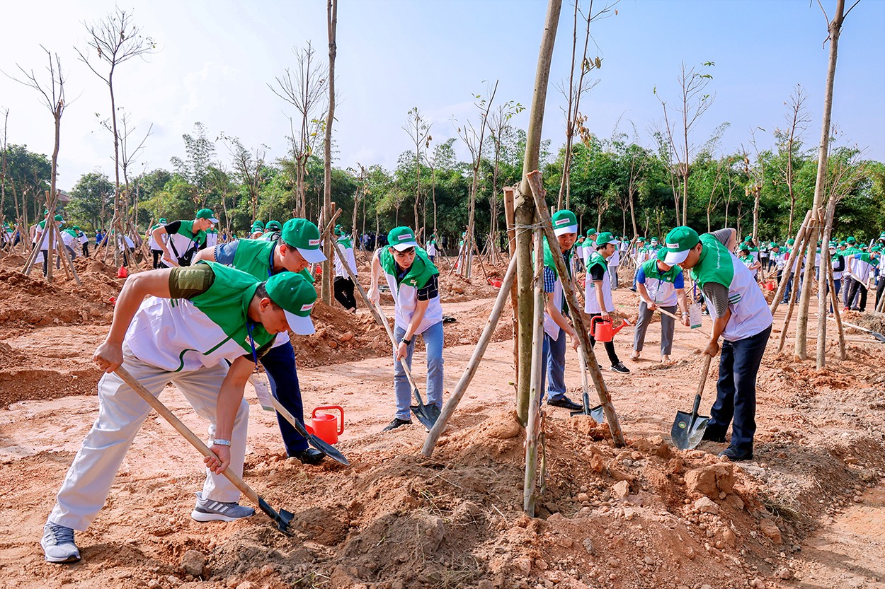 Vĩnh Phúc: Phát động Lễ trồng cây năm 2024 “Cùng Honda giữ mãi màu xanh Việt Nam”