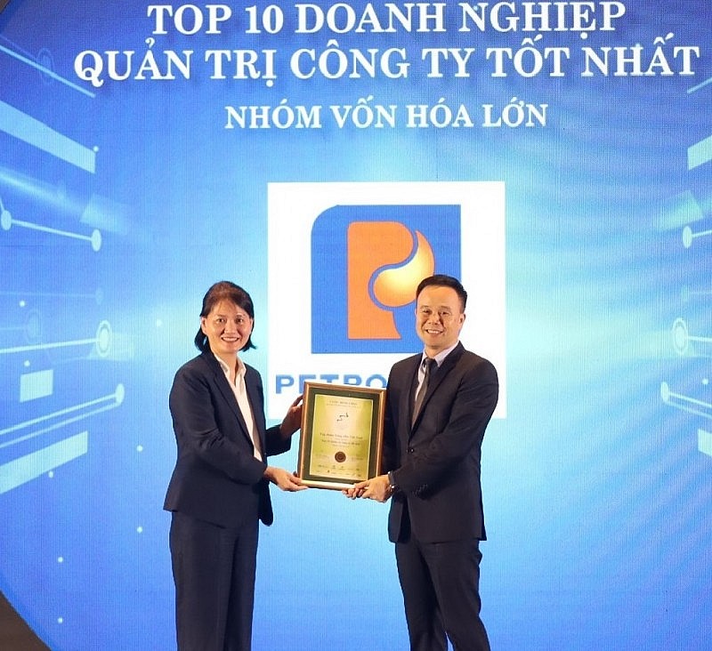 Petrolimex - Top 10 doanh nghiệp quản trị công ty tốt nhất nhóm vốn hóa lớn năm 2023