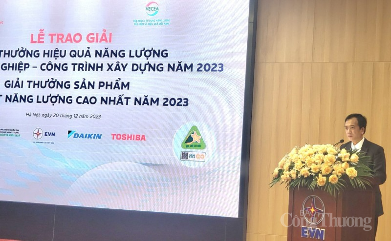 103 sản phẩm được trao Giải thưởng hiệu quả năng lượng năm 2023